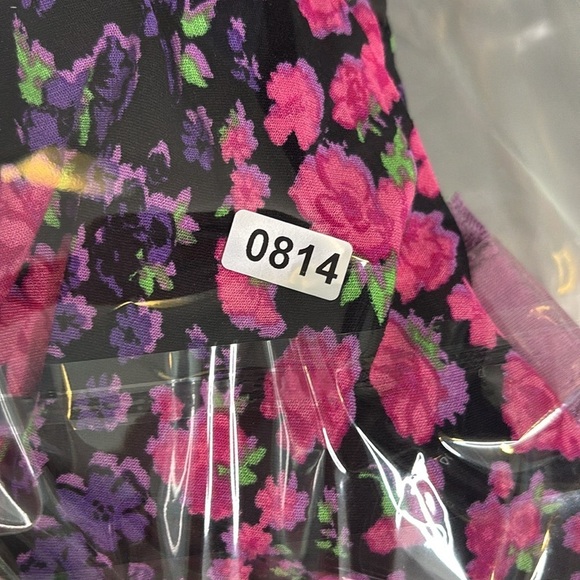 NWT Free People Bare It All Floral Cowl Back Tie Shoulder Bodysuit Party Combo S - Picture 10 of 10